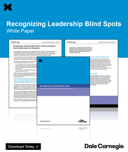Recognizing Leadership Blind Spots White Paper